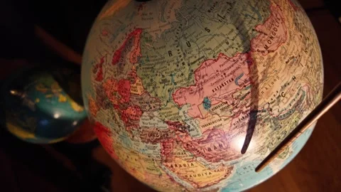 Iran Map Pointer Video stock 331906118
