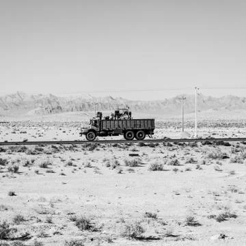 In iran   mountain Stock-Fotos