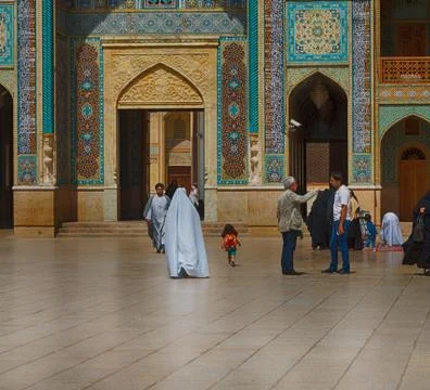 In iran the  old     mosque Stock-Fotos
