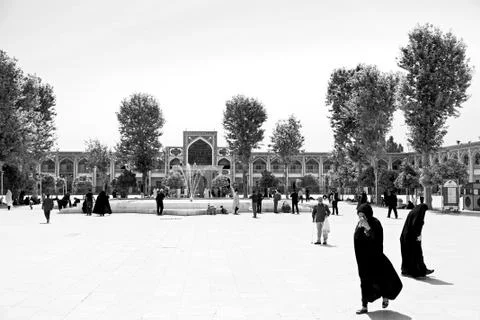 In iran the  old     mosque Stock-Fotos