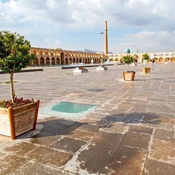 In iran   the old  square Foto stock