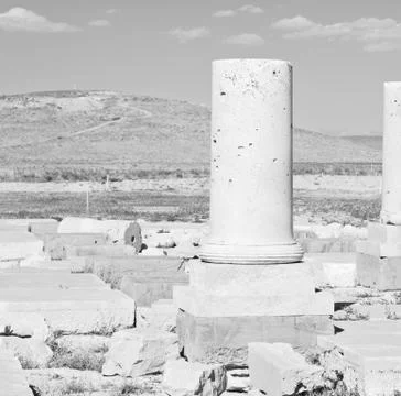 In iran   pasargad  the old  construction Stock Photos