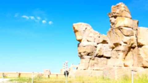 In iran     persepolis Stock Photos
