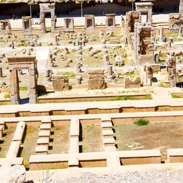 In iran     persepolis Foto stock
