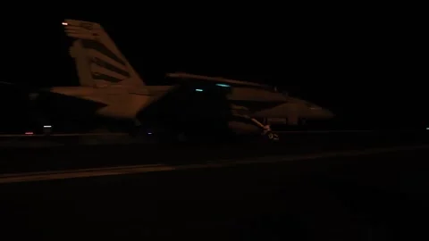Iran: U.S. Jets Launch Precision Strikes On Iranian Military Targets Stock Footage 339962617