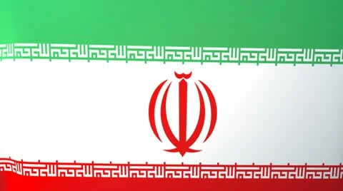 Iran Waving Flag Stock Footage 10762013