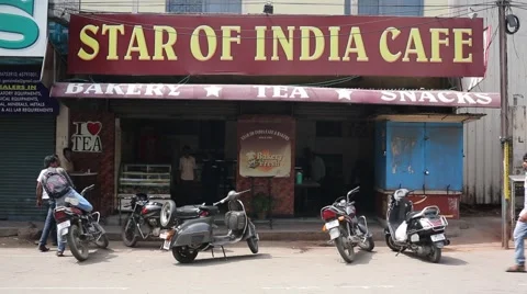 Irani Cafe in India Stock Footage 41323741