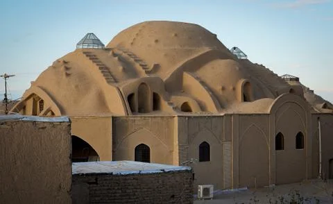 Iranian Bazaar rooftop Stock Photos
