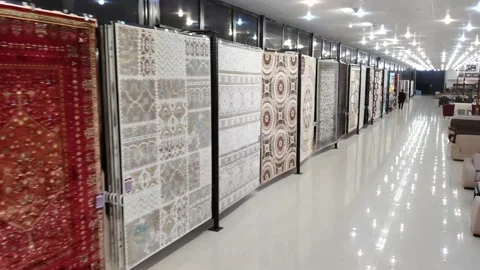 Iranian carpets and sofas 12 (1 shot) Stock Footage 147363662