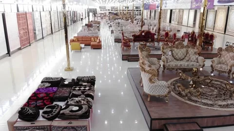 Iranian carpets and sofas 7 (1 shot) Stock Footage 147362620