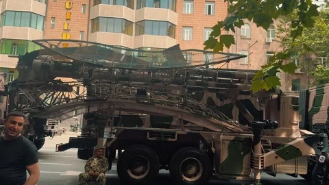Iranian Electronic Warfare System Radar 7 (Editorial) Stock Footage 336289957