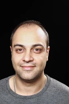 Iranian portrait Stock Photos
