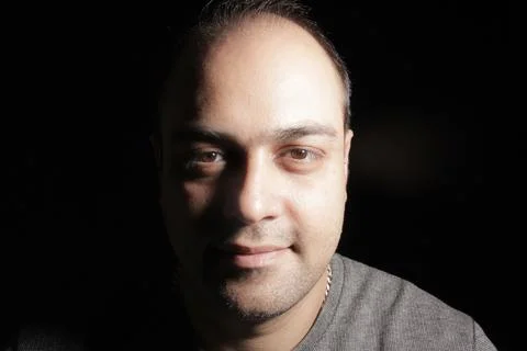 Iranian portrait Stock Photos