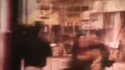 Iranian Revolution protest activity captured in historical footage 스톡 동영상 325856787