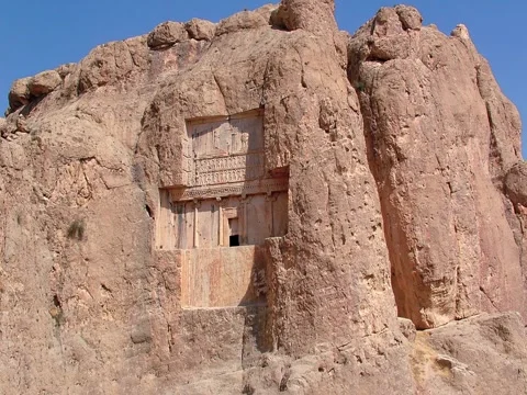 Iran,Naqsh-e-Rostam Stock-Footage 337418572