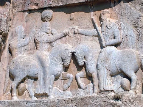 Iran,Naqsh-e-Rpstam 库存影片 337418590