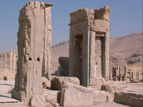 Iran,Persepolis Vídeos de archivo 337417742
