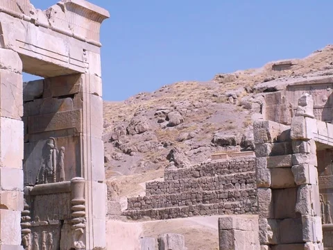 Iran,Persepolis 库存影片 337417791