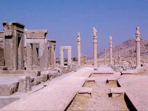 Iran,Persepolis 스톡 동영상 337417864