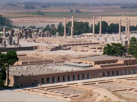 Iran,Persepolis 库存影片 337417891