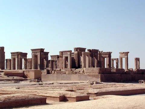 Iran,Persepolis Video stock 337417929