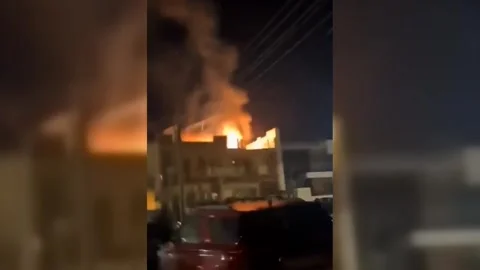 Iraq: Erbil Targeted by Wave of Drone Attacks Overnight Stockbeeldmateriaal 331914749