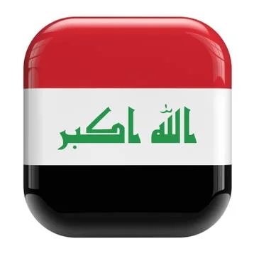 Iraq flag Stock Illustration