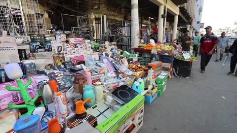 Iraqis expect reforms and basic service provisions under the new government, IRA Stock Footage 204074826