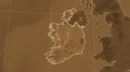 Ireland and neighborhood. Tint 4k or 4k+ Resolution
