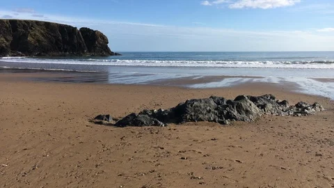 Ireland beach Video stock 88400988