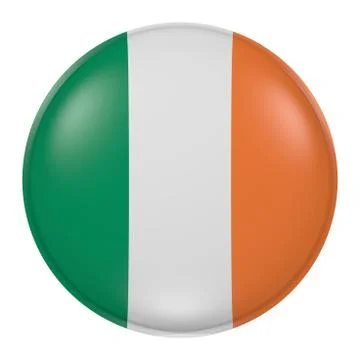 Ireland button Stock Illustration