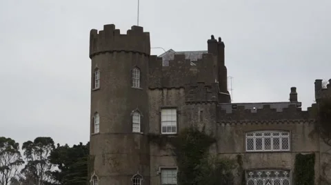 Ireland Castle Close up Stock Footage 46683468