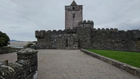 Ireland Castle Stock Footage 319990981
