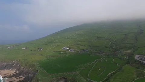 Ireland in the clouds Video stock 93033991