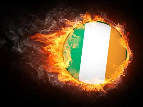 Ireland Flag Stock Illustration
