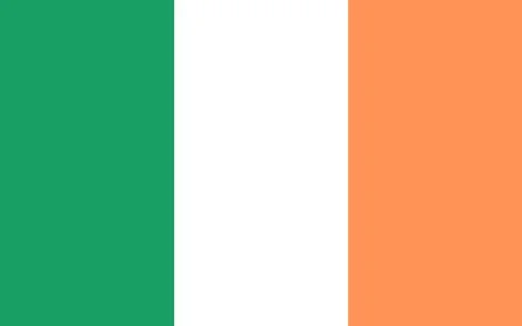 Ireland flag Stock Illustration