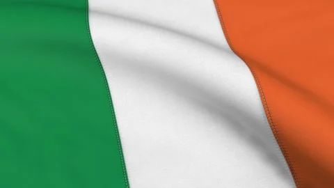 Ireland Flag Loop Stock Footage 241250210