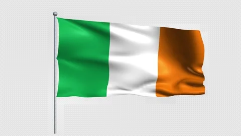 Ireland flag - Pack 1 Stock Footage 339269976