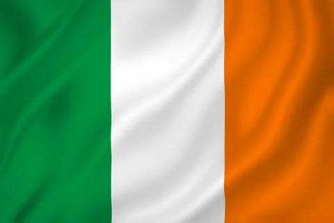 Ireland flag Stock Photos