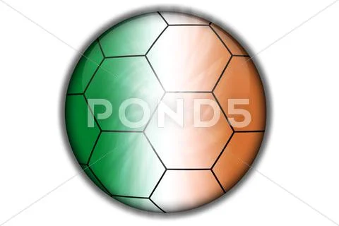 Ireland FLAG PSD Template