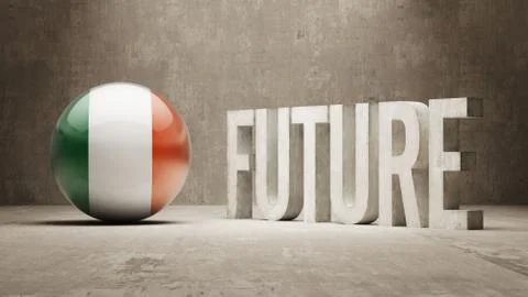 Ireland. Future  Concept. Stock Illustration