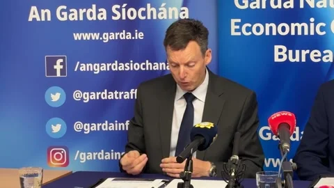 Ireland: Garda issues nationwide warning in accommodation fraud as studen... Stock Footage 343527213
