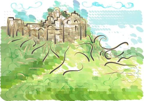 Ireland Stock Illustration