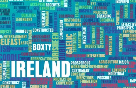 Ireland Stock Illustration