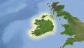 Ireland on maps. Neighbourhood. Set of animations. 4k or 4k+ Resolution