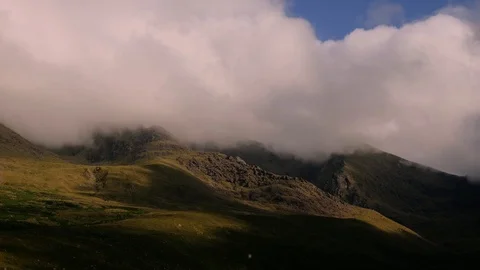 Ireland mountains timelapse Video stock 112323361