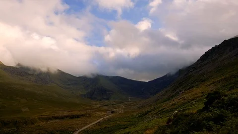 Ireland mountains timelapse Video stock 112359787