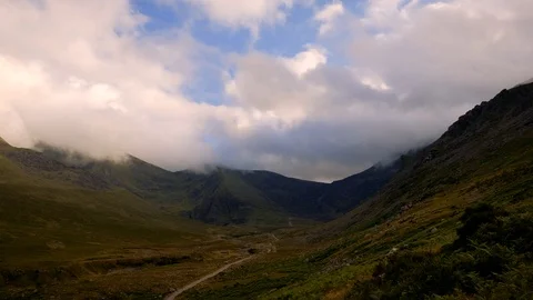 Ireland mountains timelapse Video stock 112377421