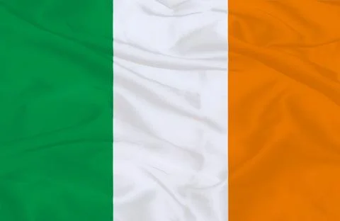 Ireland National Flag 스톡 일러스트