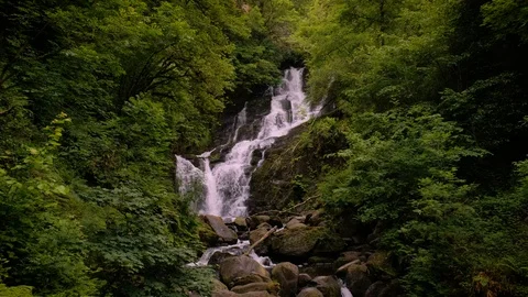 Ireland Torc waterfall Stock-Footage 112651533